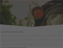 Tablet Screenshot of gullottisautodetailingma.com